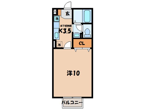 入船町 徒歩5分 1階の物件間取画像